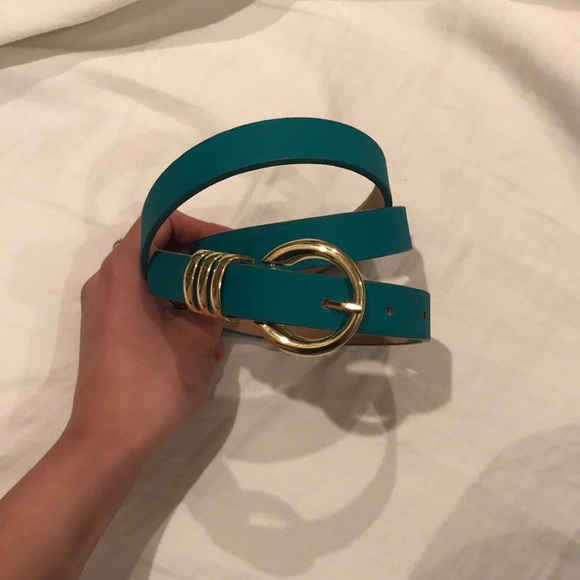 XOXO Turquoise Belt - Picture 1 of 4